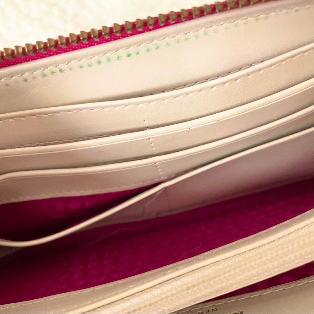 Kate Spade Moroccan Market Pink Zip Wallet - Picture 7 of 12